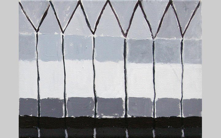  Beemster 7, 2010, acryl op doek, 24x18 cm