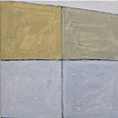 2015,	Ochtendvenster 2, acryl op doek, 20x20 cm